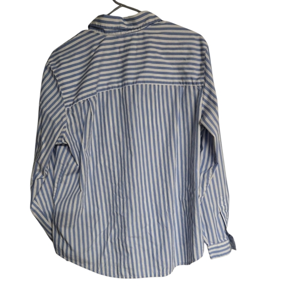 Liz Claiborne Liz Sport Women's Long Sleeve Button Up Top Size Medium - Picture 2 of 5
